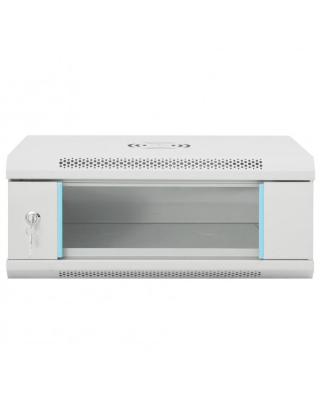 Armadietto di Rete a Parete 4U da 19" IP20 53x40x21 cm
