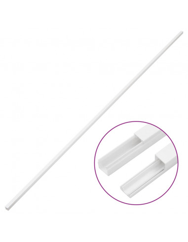 Canalina per Cavi 20x10 mm 10 m in PVC