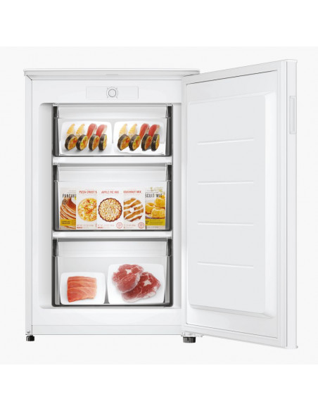 Candy CUQS 58EW Congelatore verticale Libera installazione 85 L E Bianco