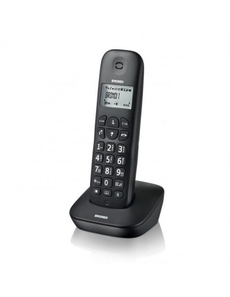 Brondi GALA Telefono DECT Identificatore di chiamata Nero