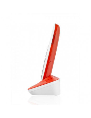 Brondi Bravo Bright Telefono DECT Rosso Identificatore di chiamata