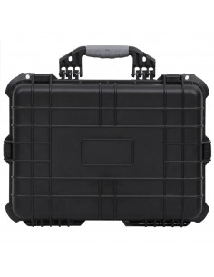 Valigetta da Volo Portatile Nera 52x40x19 cm in PP