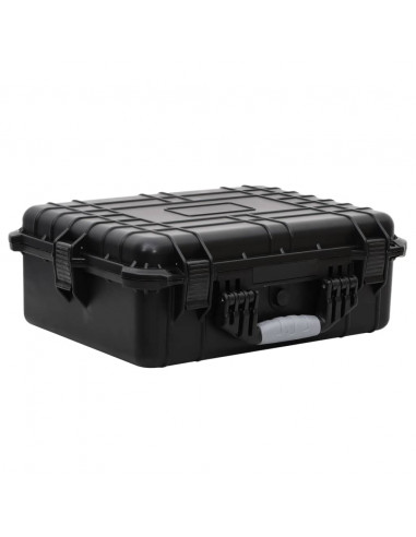 Valigetta da Volo Portatile Nera 52x40x19 cm in PP