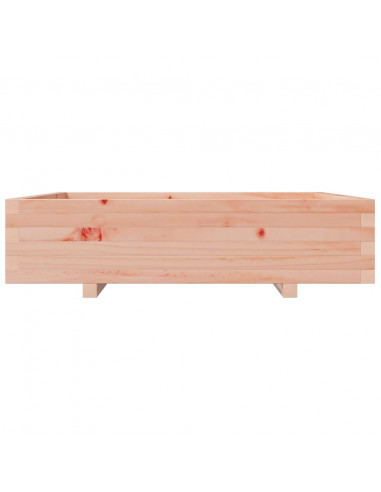 Fioriera da Giardino 100x100x26,5 cm Legno Massello di Douglas