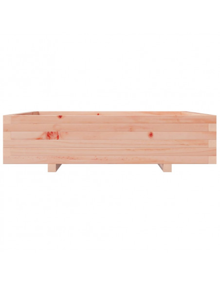 Fioriera da Giardino 100x100x26,5 cm Legno Massello di Douglas
