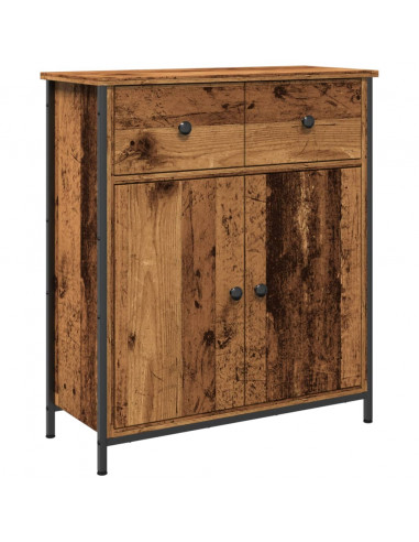 Credenza Legno Antico 70x41x56 cm in Legno Multistrato
