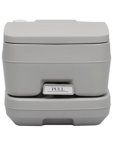 Toilette Portatile da Campeggio con Tenda 10+10 L