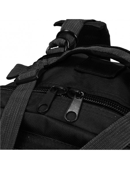 Zaino in Stile Militare 50 L Nero