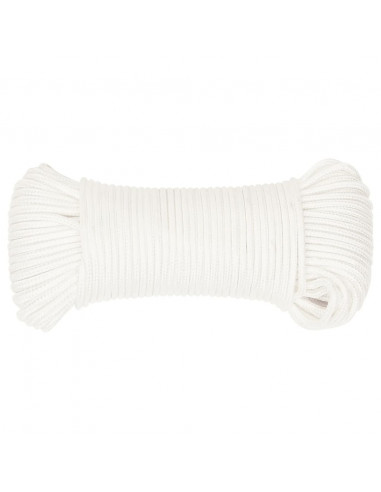 Corda per barca Completamente Bianca 4 mm 25 m in Polipropilene