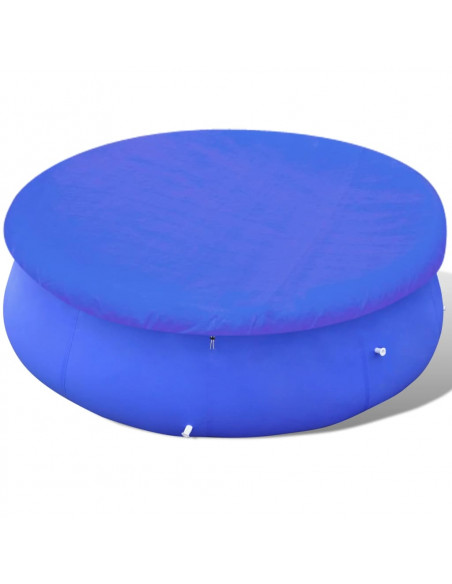 Copertura in PE per Piscine Rotonde 540 cm 90 g/m²