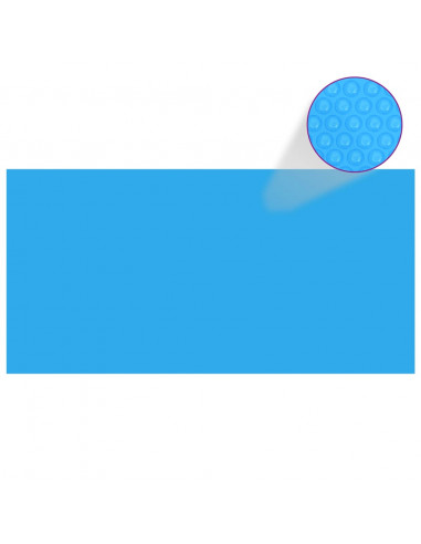 Copertura per Piscina Blu 975x488 cm PE