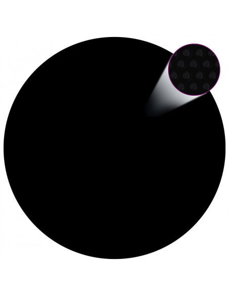Copertura per Piscina Nera 527 cm PE
