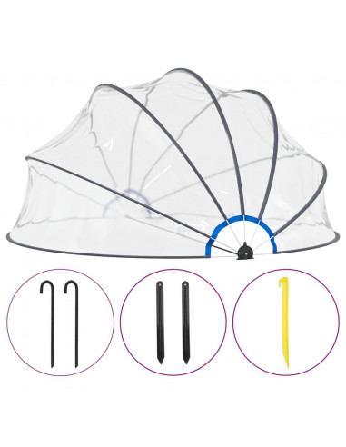 Cupola per Piscina 440x220 cm