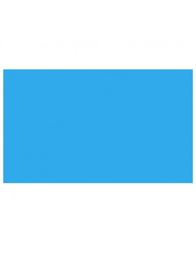 Copripiscina Rettangolare 500x300 cm in PE Blu