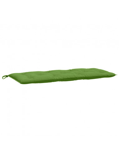 Cuscino per Panca da Giardino Verde Mélange 120x50x7cm Tessuto