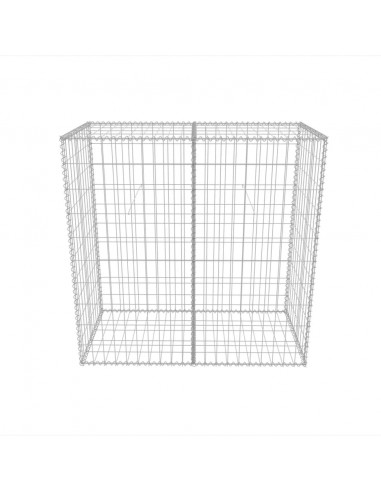 Gabbione in Rete in Acciaio Zincato 100x50x100 cm