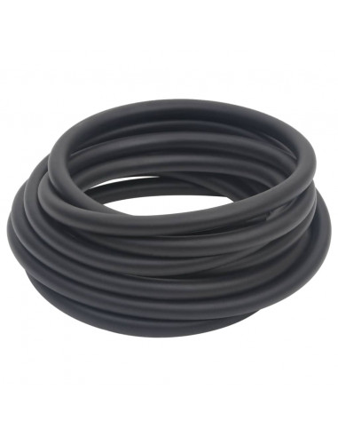 Tubo Aria Ibrido Nero 0,6" 2 m in Gomma e PVC