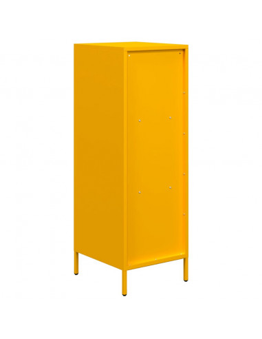 Credenza Giallo Senape 35x39x103,5 cm in Acciaio