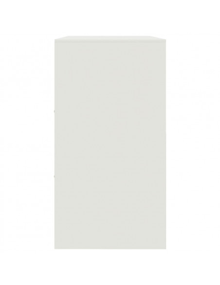 Credenza Rosa 99x39x73 cm in Acciaio