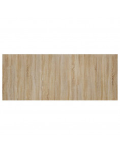 Testiera Letto Rovere Sonoma 200x1,5x80 cm in Legno Multistrato