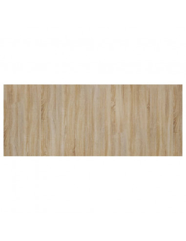 Testiera Letto Rovere Sonoma 200x1,5x80 cm in Legno Multistrato