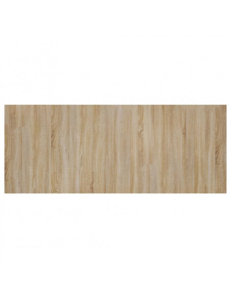 Testiera Letto Rovere Sonoma 200x1,5x80 cm in Legno Multistrato