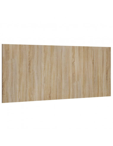 Testiera Letto Rovere Sonoma 200x1,5x80 cm in Legno Multistrato