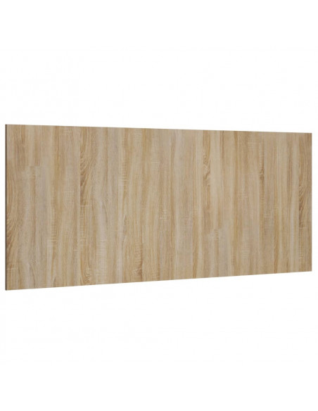 Testiera Letto Rovere Sonoma 200x1,5x80 cm in Legno Multistrato
