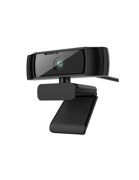 WEBCAM ATLANTIS P015-U975HD Autofocus FHD 1080p 2592x1944 5Mpx 30fps 2xMic. USB2.0 clip fissaggio rotazione 360°
