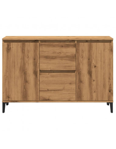 Credenza Rovere Artigianale 102x35x70 cm in Legno Multistrato
