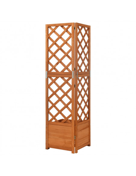 Traliccio ad Angolo 40x40x150 cm in Massello di Abete