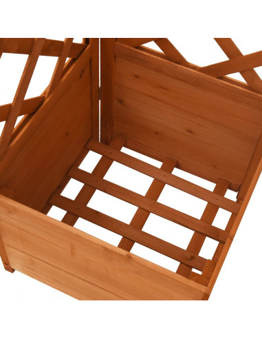 Traliccio ad Angolo 40x40x150 cm in Massello di Abete