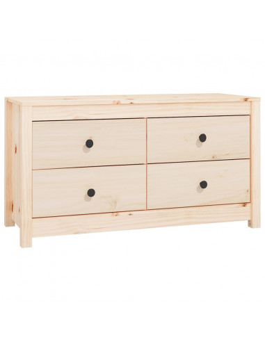 Armadietto Miele 100x40x54 cm in Legno Massello di Pino