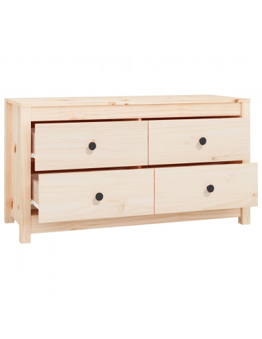 Armadietto Miele 100x40x54 cm in Legno Massello di Pino