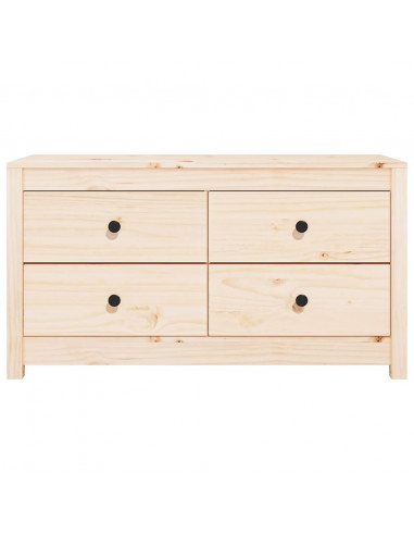 Armadietto Miele 100x40x54 cm in Legno Massello di Pino