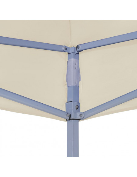 Tetto per Tendone per Feste 4x3 m Crema 270 g/m²