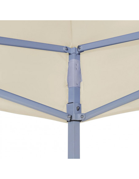Tetto per Tendone per Feste 4,5x3 m Crema 270 g/m²