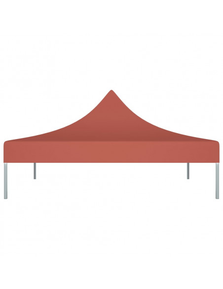 Tetto per Tendone per Feste 2x2 m Terracotta 270 g/m²