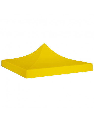 Tetto per Tendone per Feste 2x2 m Giallo 270 g/m²