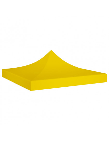 Tetto per Tendone per Feste 2x2 m Giallo 270 g/m²