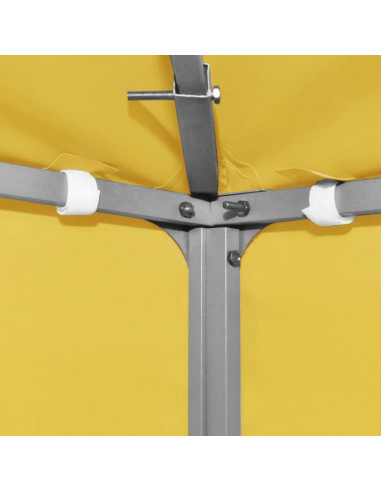 Copertura Superiore per Gazebo 270 g/m² 3x3 m Gialla