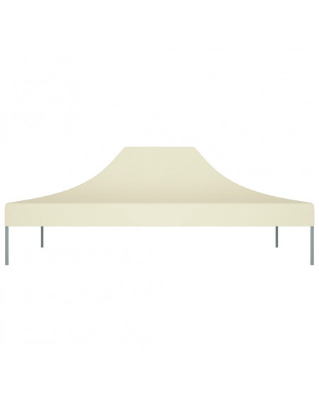 Tetto per Tendone per Feste 4x3 m Crema 270 g/m²