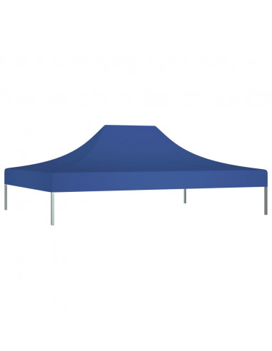 Tetto per Tendone per Feste 4x3 m Blu 270 g/m²