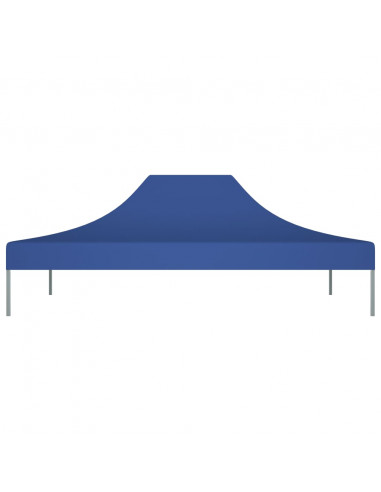 Tetto per Tendone per Feste 4x3 m Blu 270 g/m²