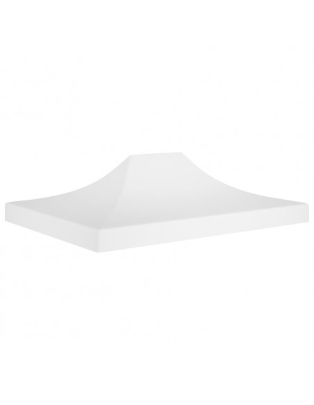 Tetto per Tendone per Feste 4x3 m Bianco 270 g/m²