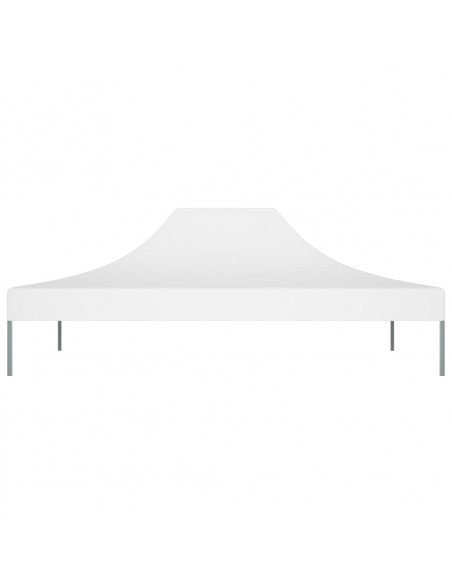 Tetto per Tendone per Feste 4x3 m Bianco 270 g/m²