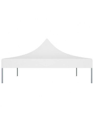 Tetto per Tendone per Feste 4x3 m Bianco 270 g/m²