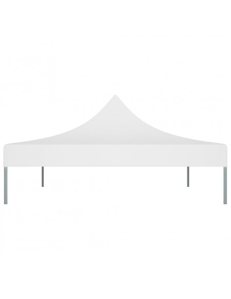Tetto per Tendone per Feste 4x3 m Bianco 270 g/m²