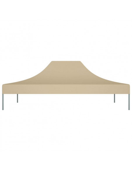 Tetto per Tendone per Feste 4x3 m Beige 270 g/m²