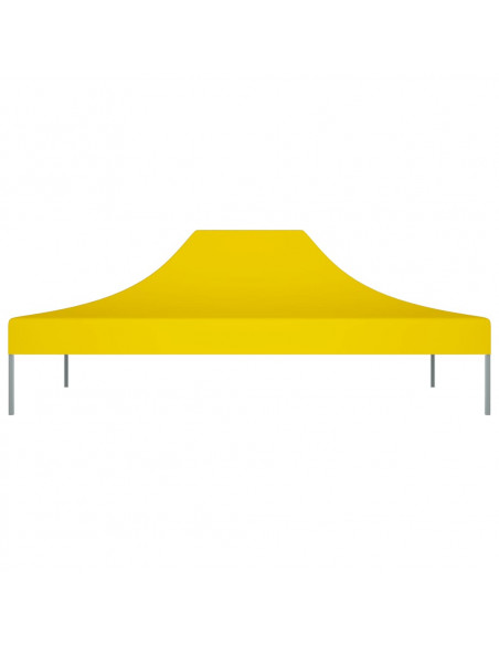 Tetto per Tendone per Feste 4x3 m Giallo 270 g/m²